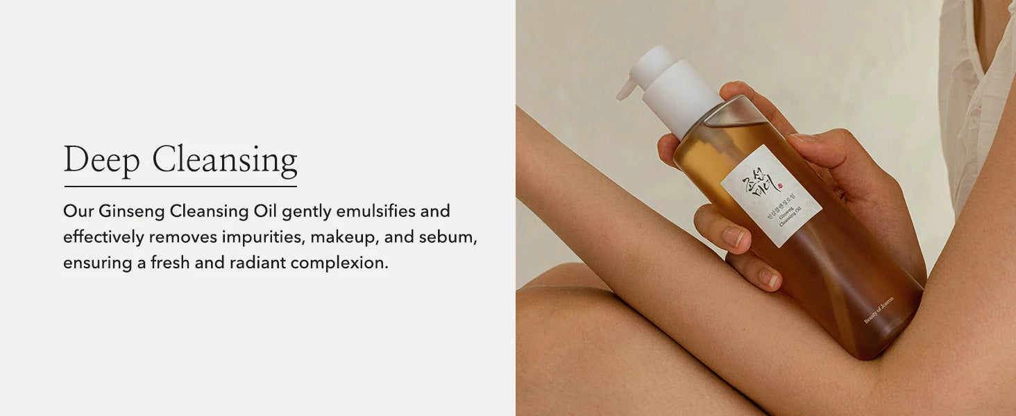 Beauty of Joseon Ginseng Cleansing Oil Waterproof Makeup Remover for Sensitive Cleansing Oil