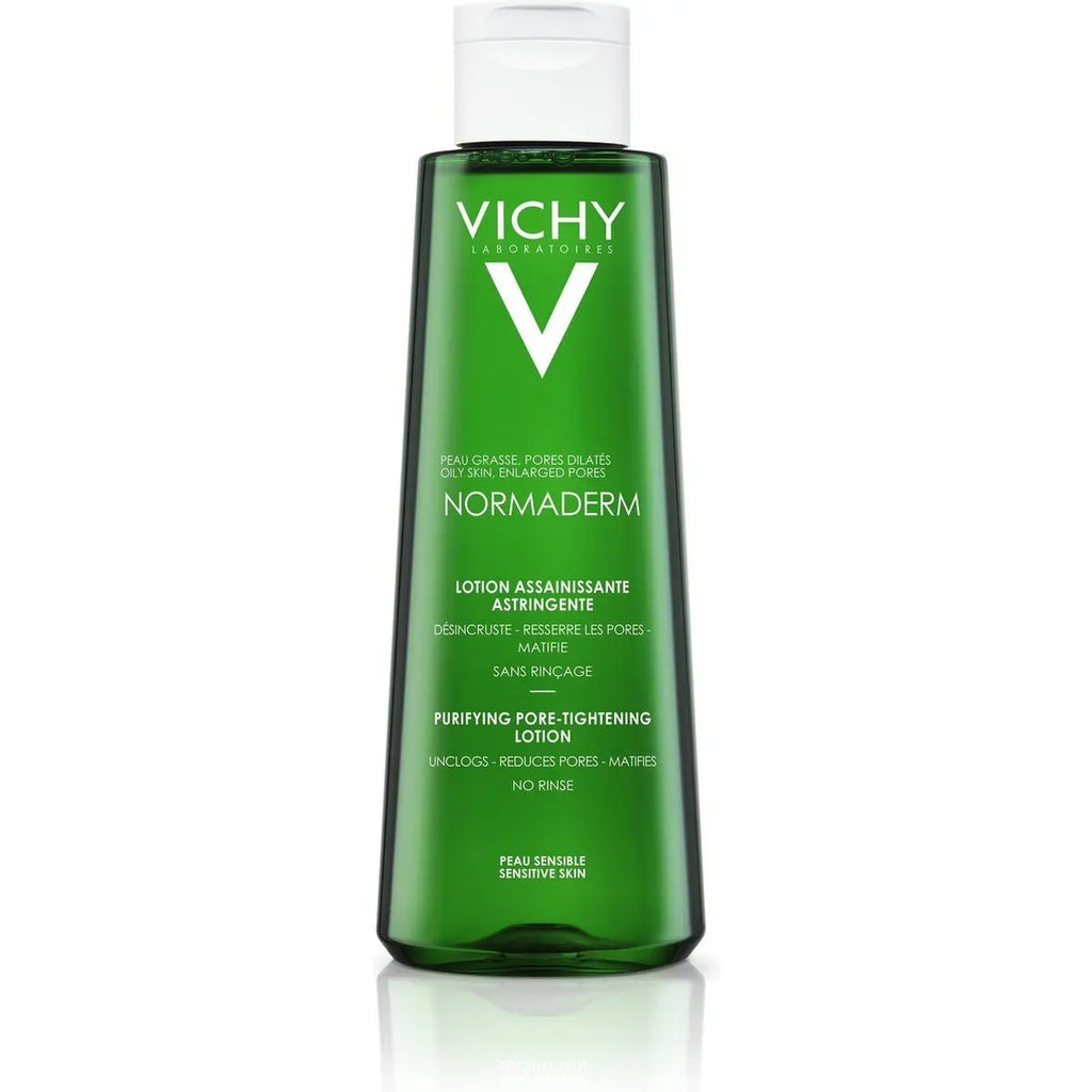 For Vichy NORMADERM TONIQUE Acne Skin Toner 200ML Vegan Astringent with Glycerin Aloe Rose Ingredients OEM Supply