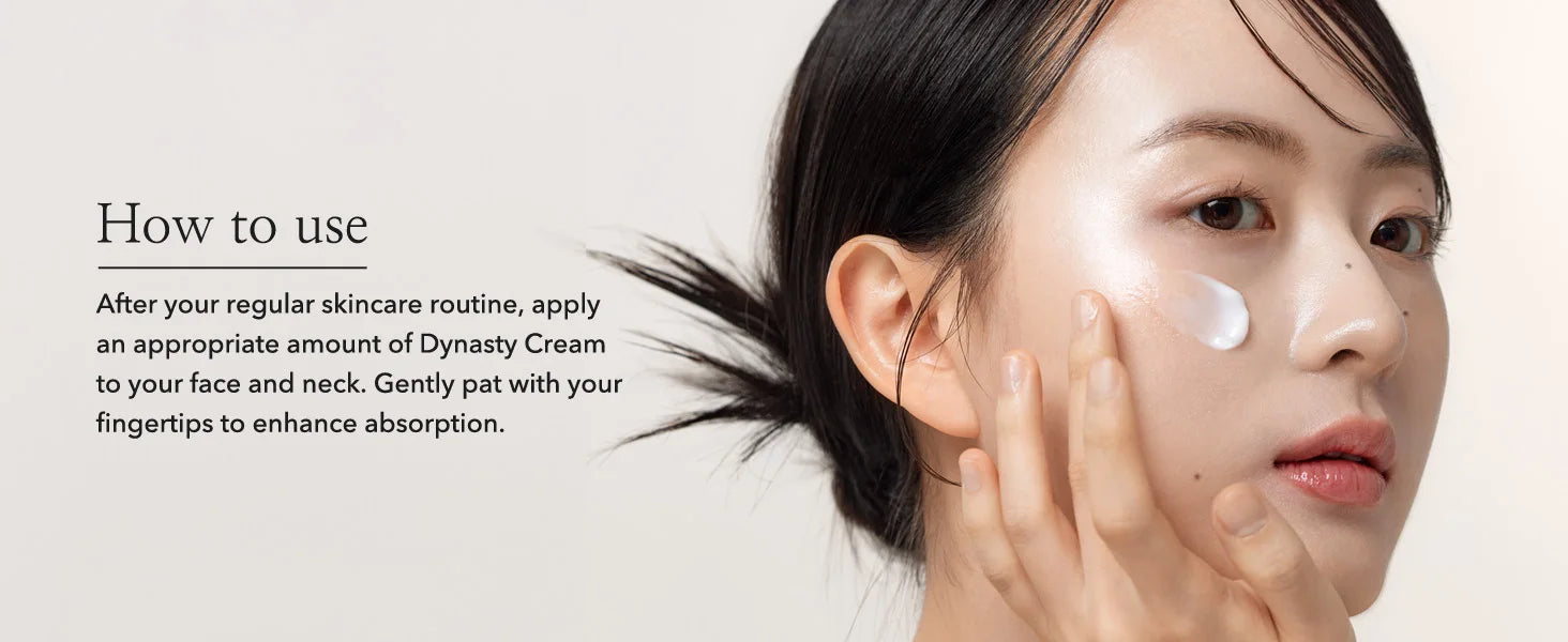 Dynasty Cream Hydrating Face Moisturizer for Dry, Sensitive Skin for Men and Women