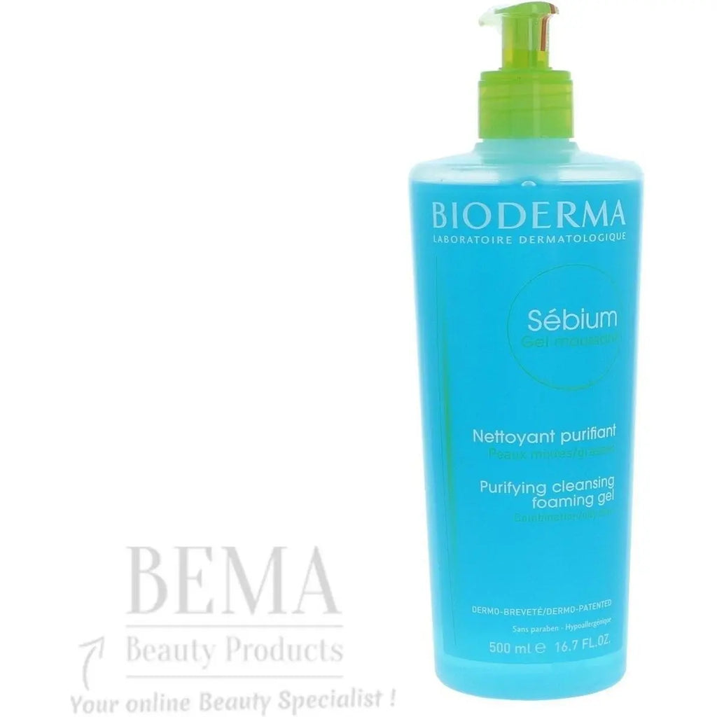 For Bioderma Sebium Makeup Removing Foaming Gel for Oily Skin Cleansing and Removing Makeup Product Code #3401399277092