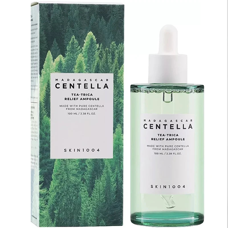 Centella Ampoule Essence Brightening Calming and Repairing Pores Smoothing Facial Moisturize Serum Daily Skin Care Products